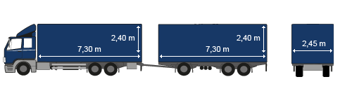 Wechselbrückenzug 40,0 t